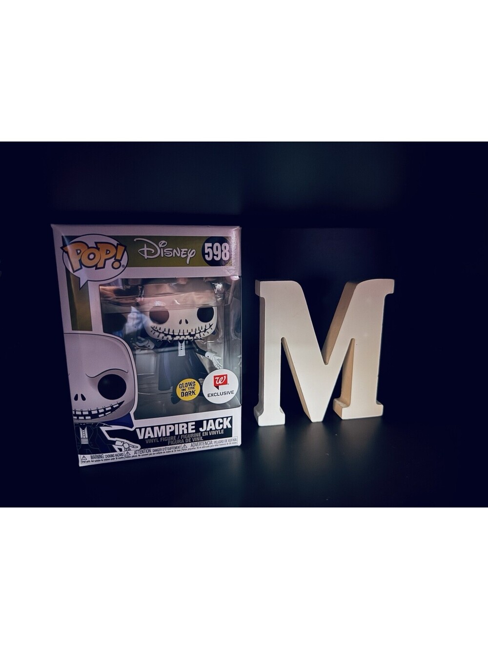 Funko Pop! Vinyl: Disney - Vampire Jack (Metallic) - Hot Topic (Exclusive) #598